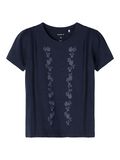 Name it IMPRIMÉ FLEURI T-SHIRT, Dark Sapphire, highres - 13187687_DarkSapphire_001.jpg