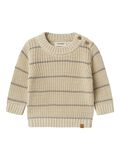 name it STRIPED KNITTED PULLOVER, Turtledove, highres - 13245627_Turtledove_001.jpg