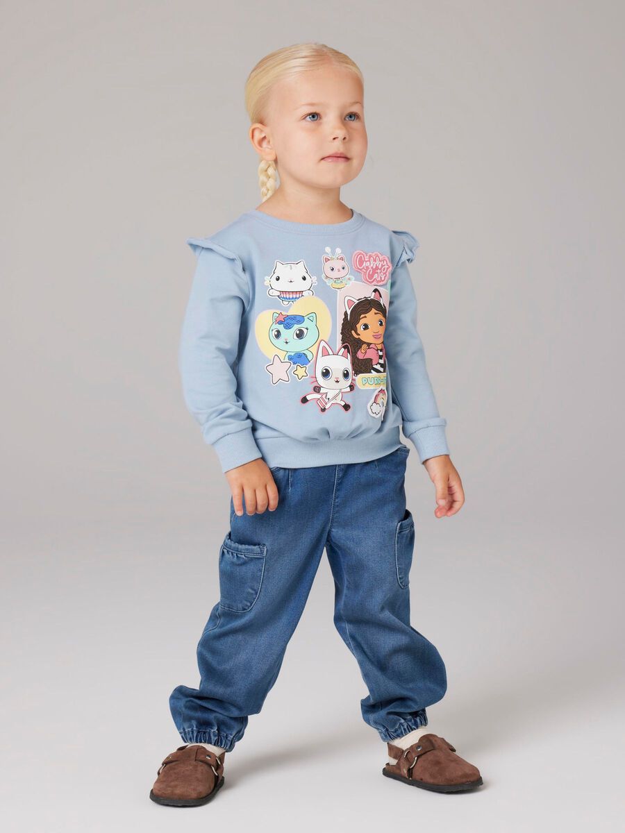 Product carousel image - KOCI DOMEK GABBY BLUZA SPORTOWA, Dusty Blue | 1