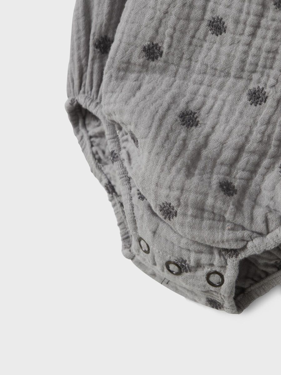 Carousel image - SHIRT ROMPER, Ultimate Grey | 3