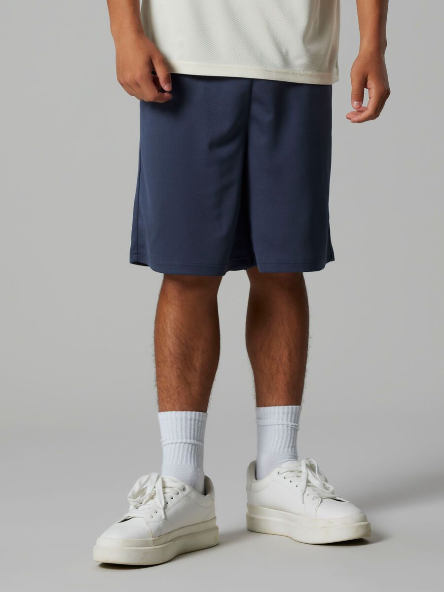 Product carousel image - REGULAR FIT SHORTS, Ombre Blue | 2