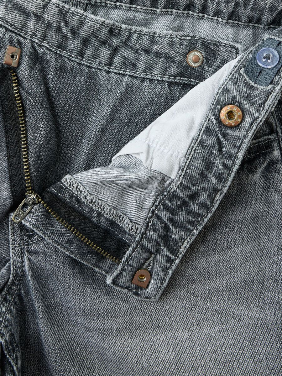 Carousel image 5 WIDE FIT JEANS, Medium Grey Denim