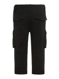 Name it REGULAR FIT CARGO CAPRIHOSE, Black, highres - 13164847_Black_002.jpg