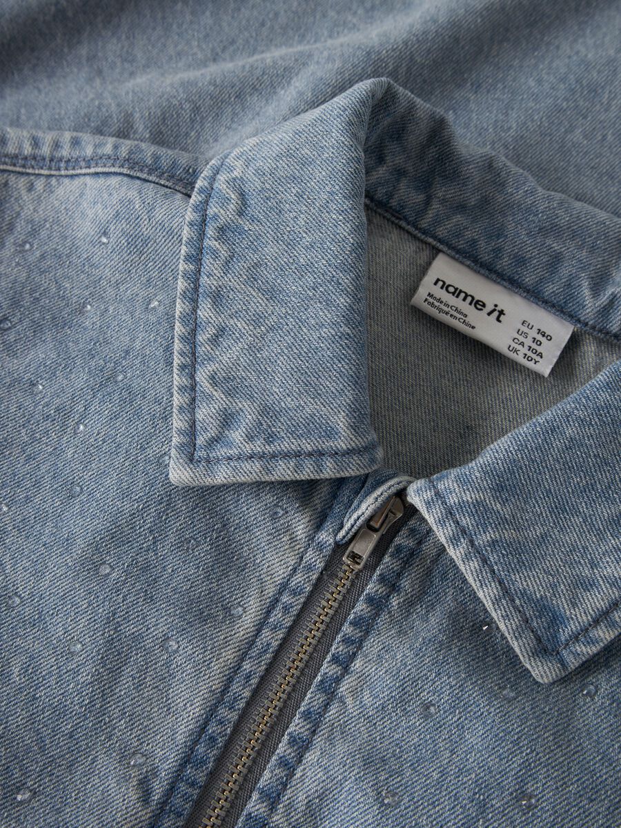 Product carousel image - LOOSE FIT JEANSKLEID, Special Blue Grey Denim | 2