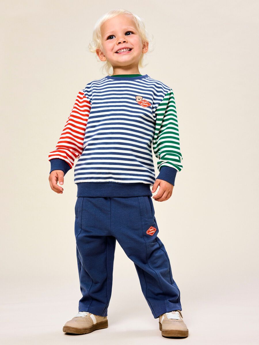 Product carousel image - REGULAR FIT SWEATPANTS, Vintage Indigo | 2