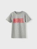 Name it MARVEL T-SHIRT, Grey Melange, highres - 13203391_GreyMelange_003.jpg