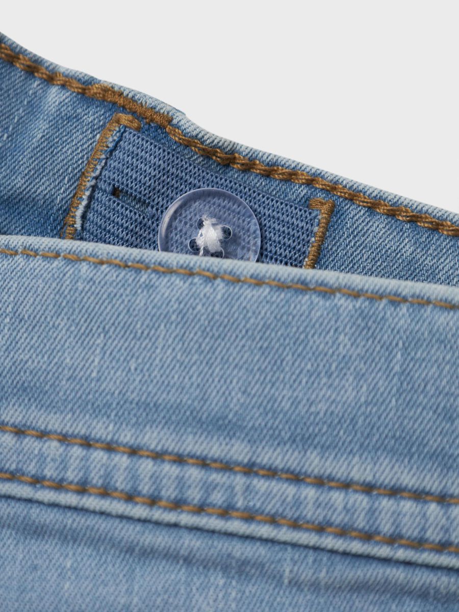 name it SLIM FIT -MALLINEN FARKKUSHORTSIT, Light Blue Denim, highres - 13238064_LightBlueDenim_005.jpg