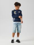 name it ORGANIC COTTON SWEATSHIRT, Navy Blazer, highres - 13244172_NavyBlazer_007.jpg
