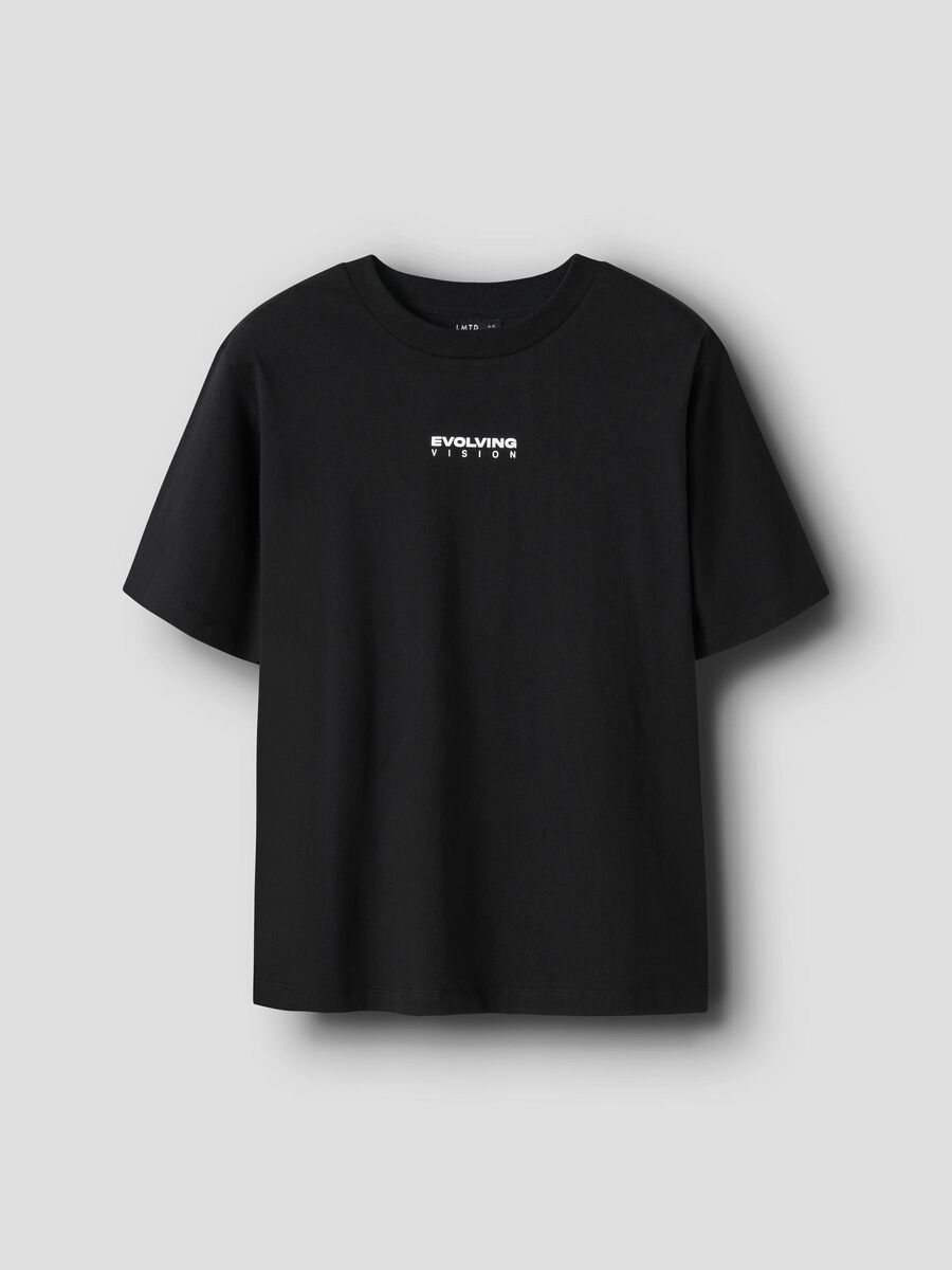 name it LÖS PASSFORM T-SHIRT, Black, highres - 13255061_Black_1261560_003.jpg