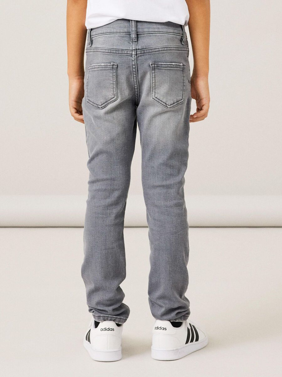 SLIM FIT JEANS - Boys' | Grey | NAME IT® Italy