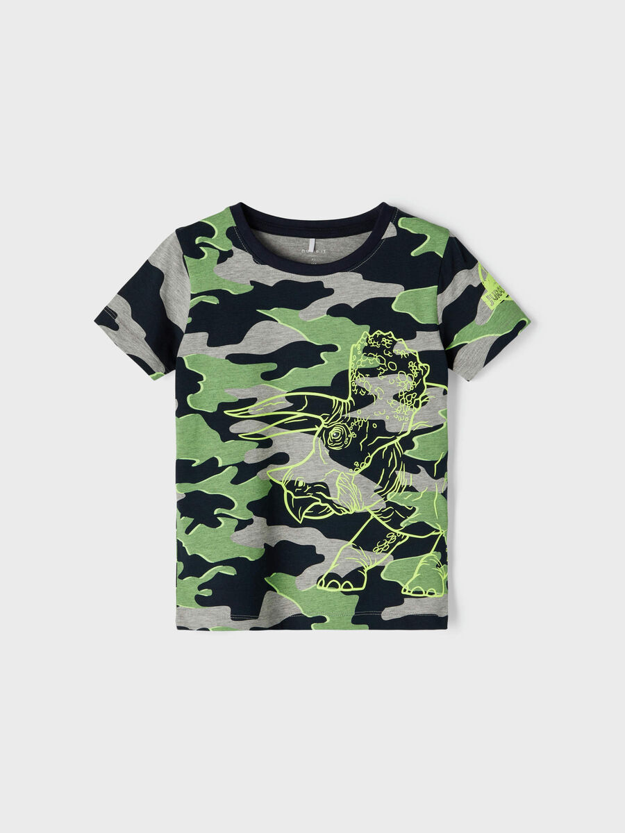 name it ESTAMPADO DE JURASSIC PARK CAMISA DE MANGA CORTA, Dark Sapphire, highres - 13191897_DarkSapphire_003.jpg