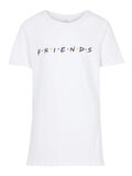 Name it "FRIENDS"-PRINT T-SKJORTE, Bright White, highres - 13168245_BrightWhite_001.jpg