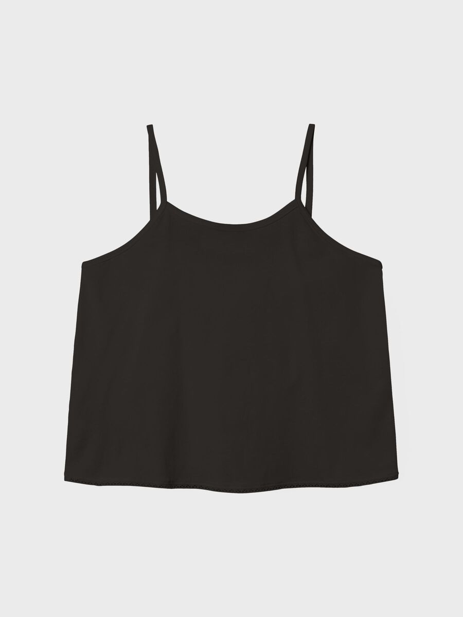 Name it RELAXED FIT STRAP TOP, Black, highres - 13230968_Black_002.jpg