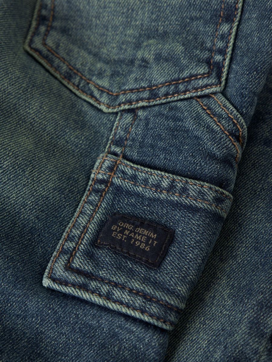 Carousel image 6 TAPERED FIT JEANS, Faded Denim