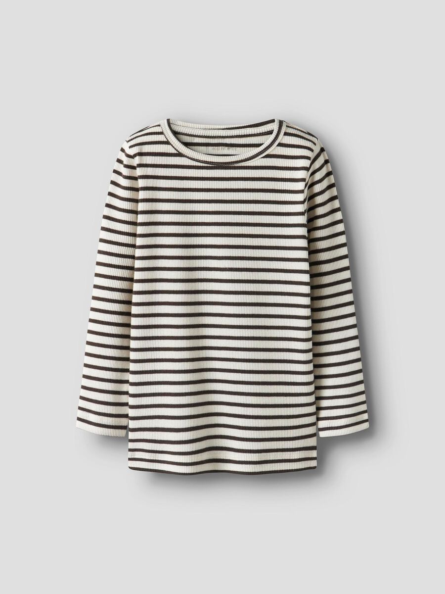 name it STRIPED LONG SLEEVED TOP, Delicioso, highres - 13235722_Delicioso_003.jpg