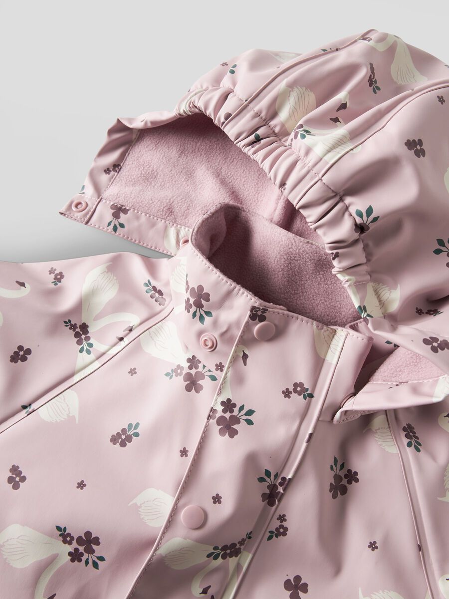 Carousel image - DRY10 FLEECE REGENANZUG, Keepsake Lilac | 4