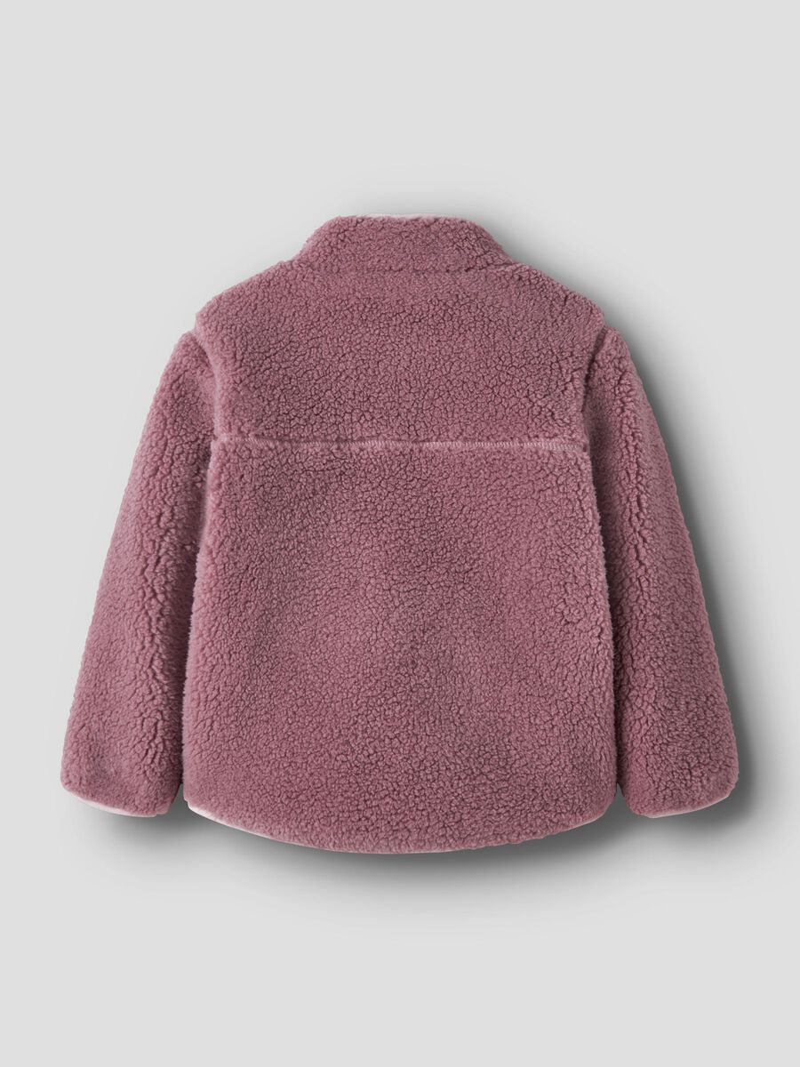 Carousel image 4 TEDDY JACKET, Wistful Mauve