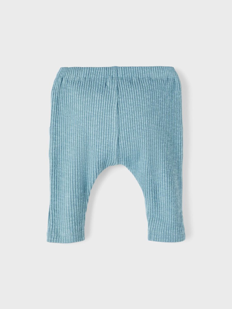 Carousel image - REGULAR FIT TROUSERS, Smoke Blue | 2