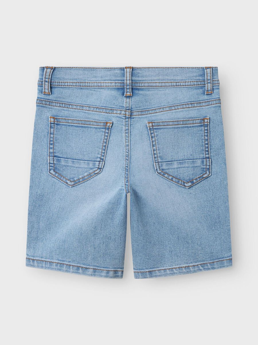 name it SLIM FIT DENIM SHORT, Light Blue Denim, highres - 13238091_LightBlueDenim_002.jpg