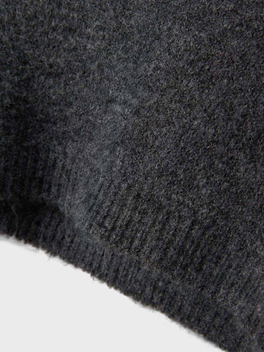 name it KNITTED BOLERO, Dark Grey Melange, highres - 13239245_DarkGreyMelange_005.jpg