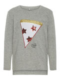 Name it LONG-SLEEVED SEQUIN T-SHIRT, Grey Melange, highres - 13157342_GreyMelange_001.jpg