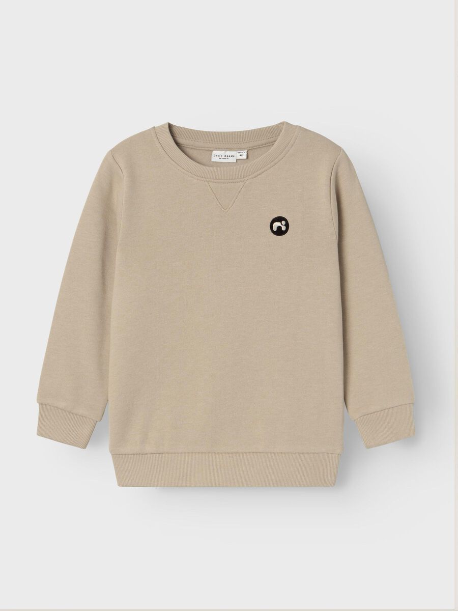 Name it REGULAR FIT SWEATSHIRT, Pure Cashmere, highres - 13220379_PureCashmere_003.jpg