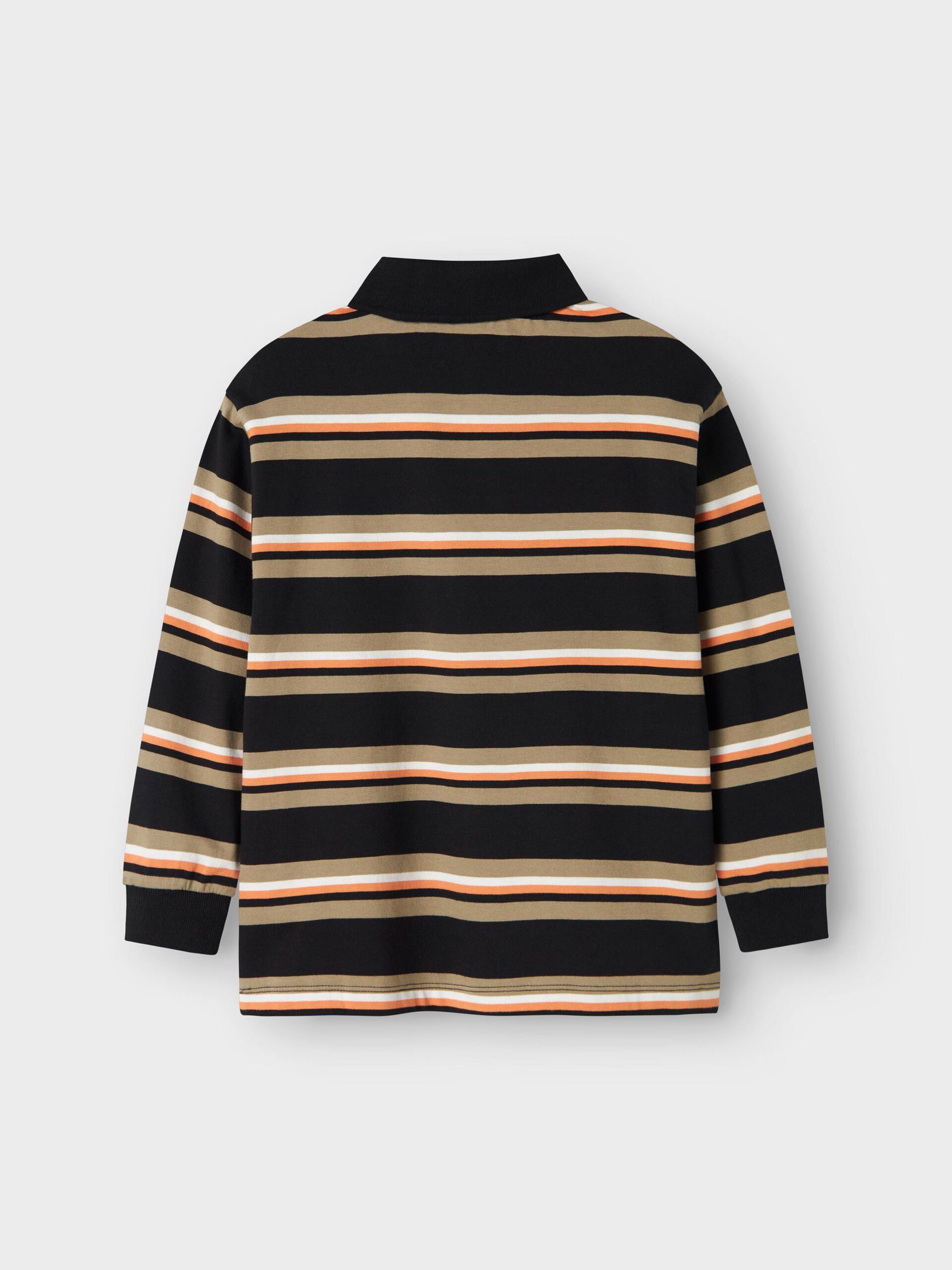 Carousel image - EN COTON BIOLOGIQUE POLO, Black | 4