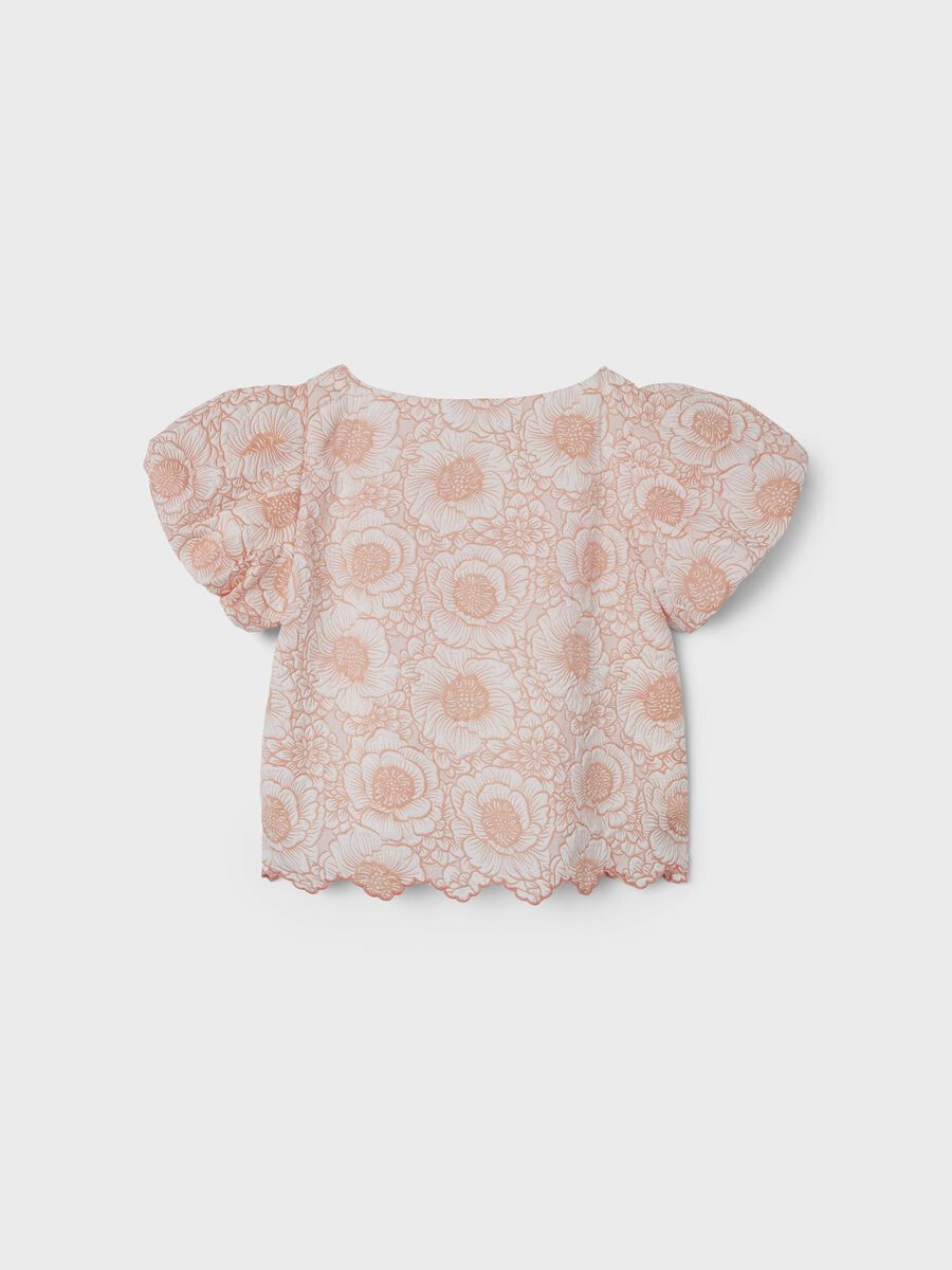 name it PRINTED SHORT SLEEVED TOP, Cantaloupe, highres - 13232834_Cantaloupe_002.jpg