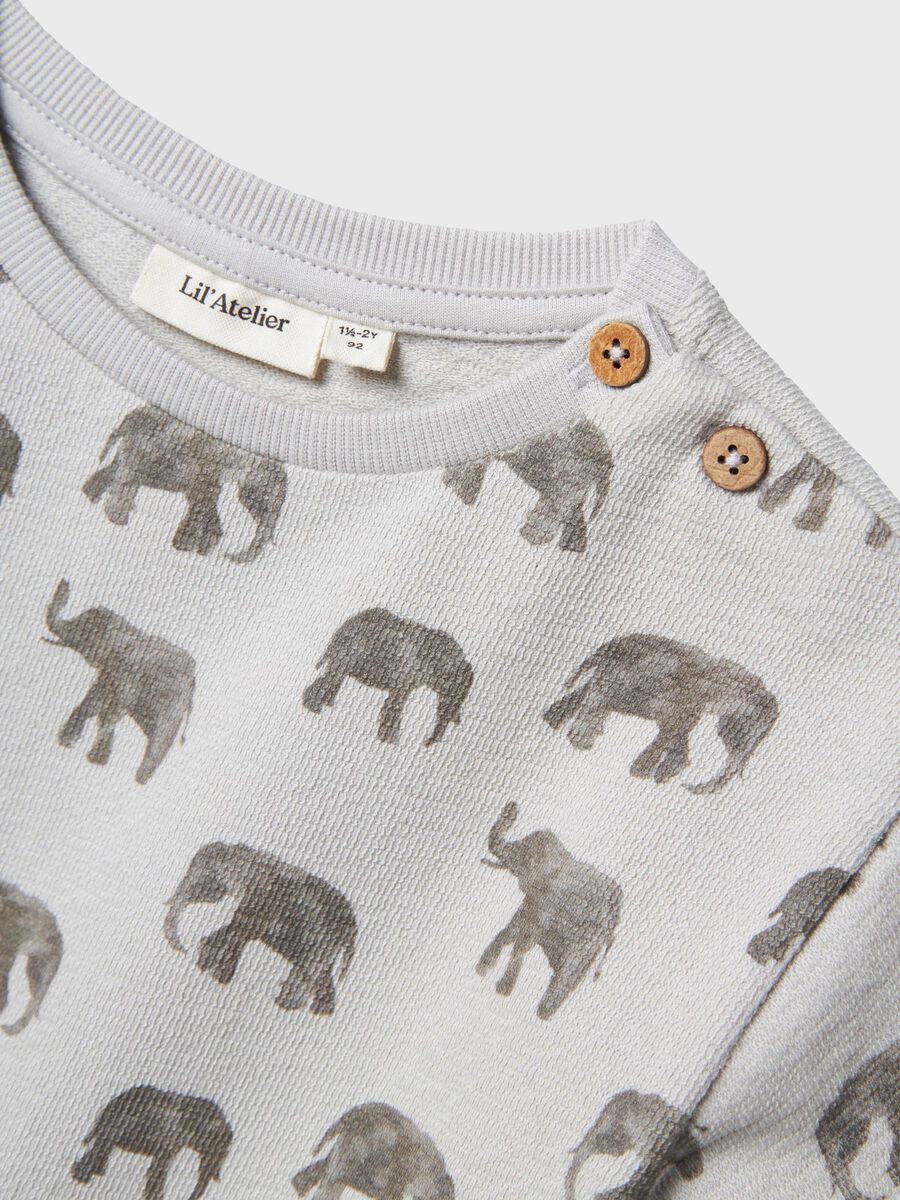 Name it ORGANIC COTTON SWEATSHIRT, Vapor Blue, highres - 13241156_VaporBlue_1175423_005.jpg