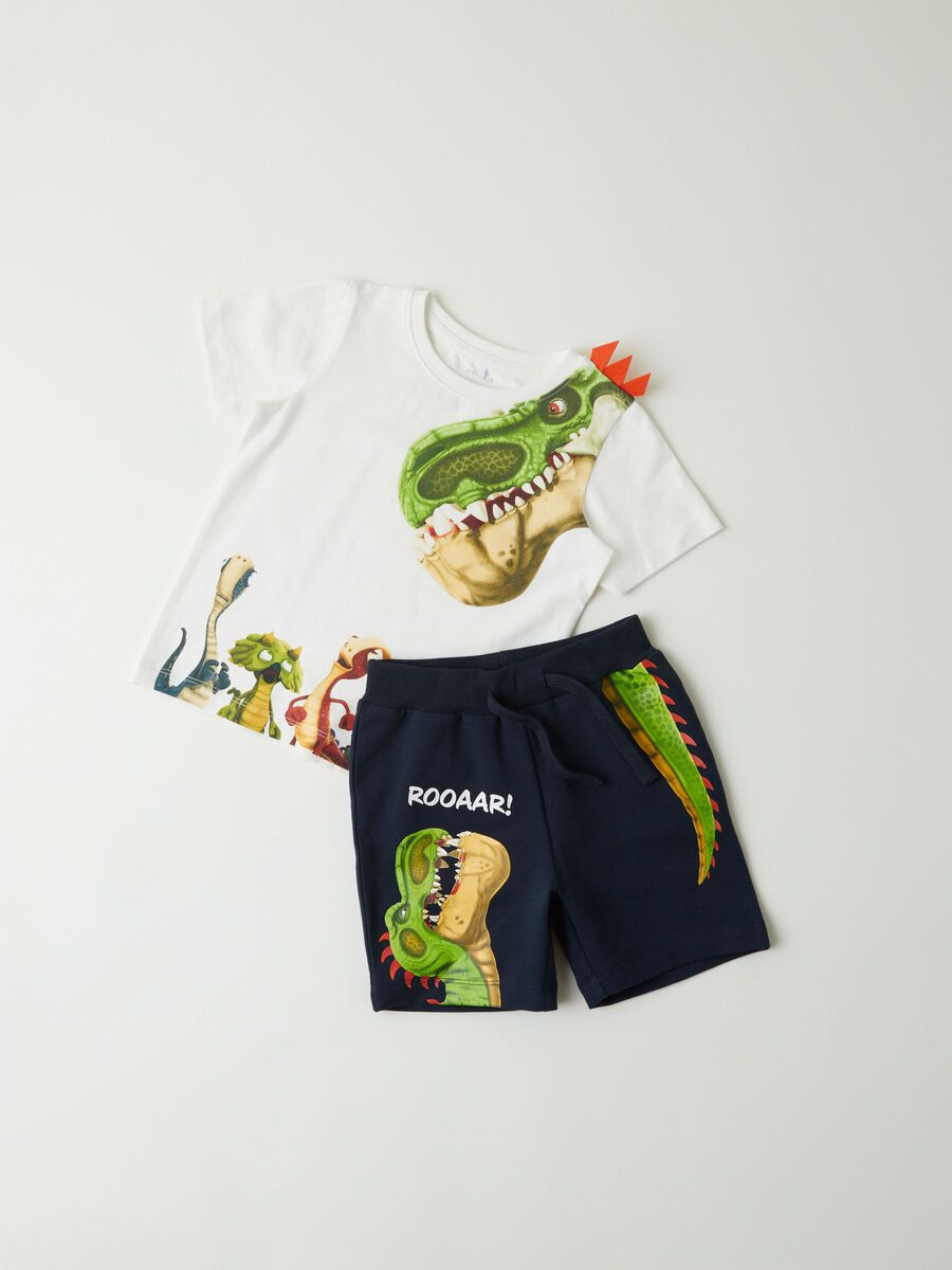 Carousel image - GIGANTOSAURUS T-SHIRT, Jet Stream | 2
