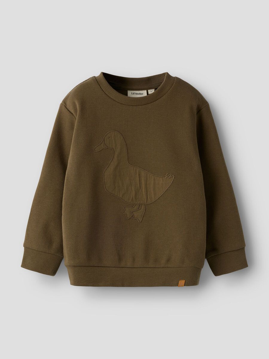 Product carousel image 1 CORTE HOLGADO SUDADERA, Teak