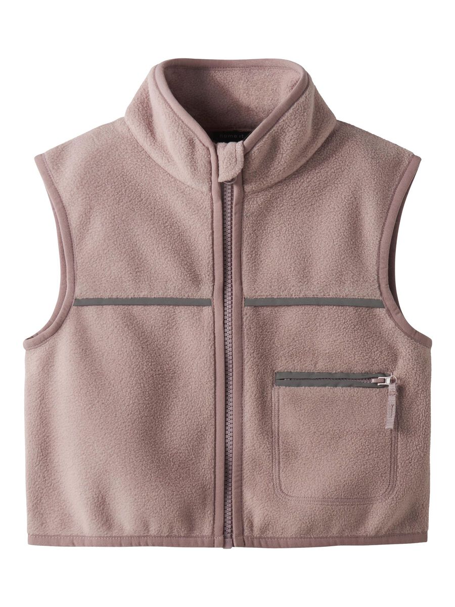 Carousel image - FLEECE GILET, Woodrose | 4