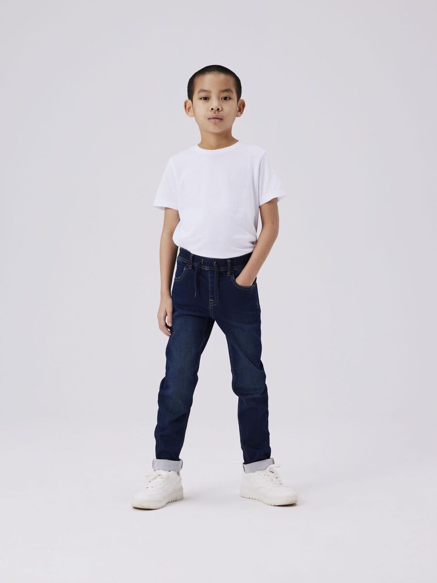 name it SLIM FIT SWEAT JEANS, Denim Blue, highres - 13185212_DenimBlue_007.jpg