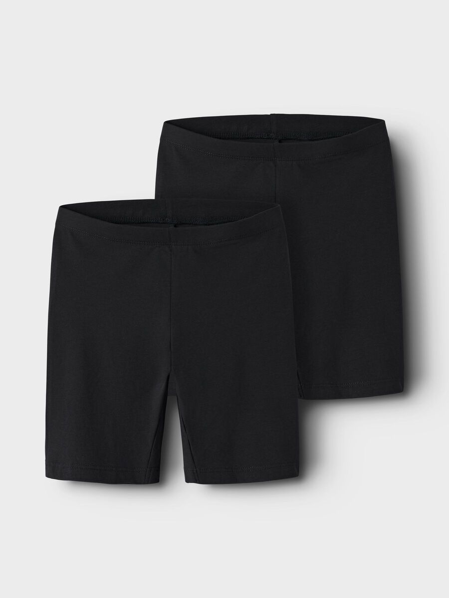 Carousel image - 2ER-PACK KURZE SHORTS, Black | 1