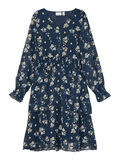 Name it FLORAL PRINT MIDI DRESS, Dark Sapphire, highres - 13180788_DarkSapphire_001.jpg