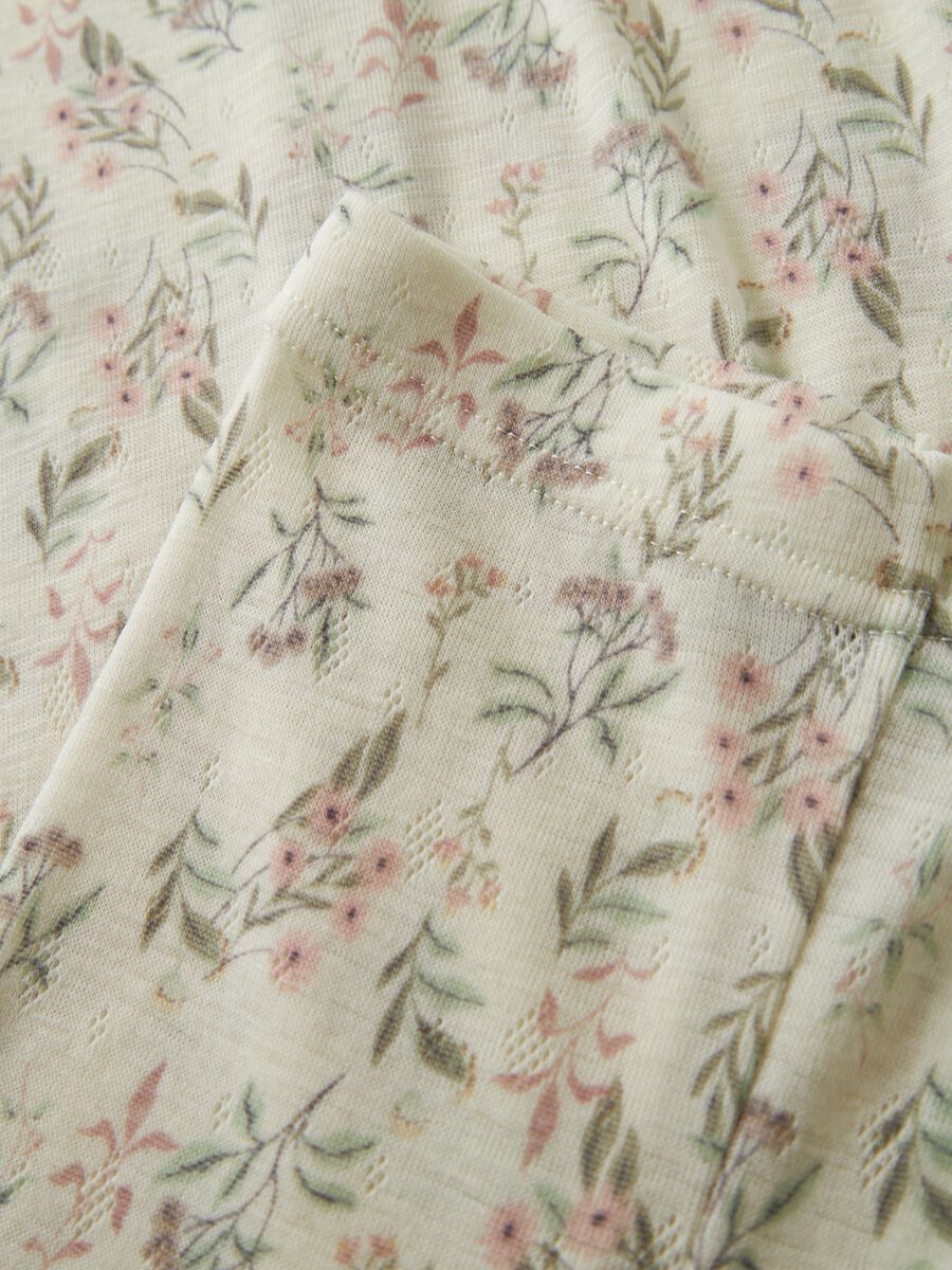 Carousel image 5 MERINOULL LEGGINGS, Snow White