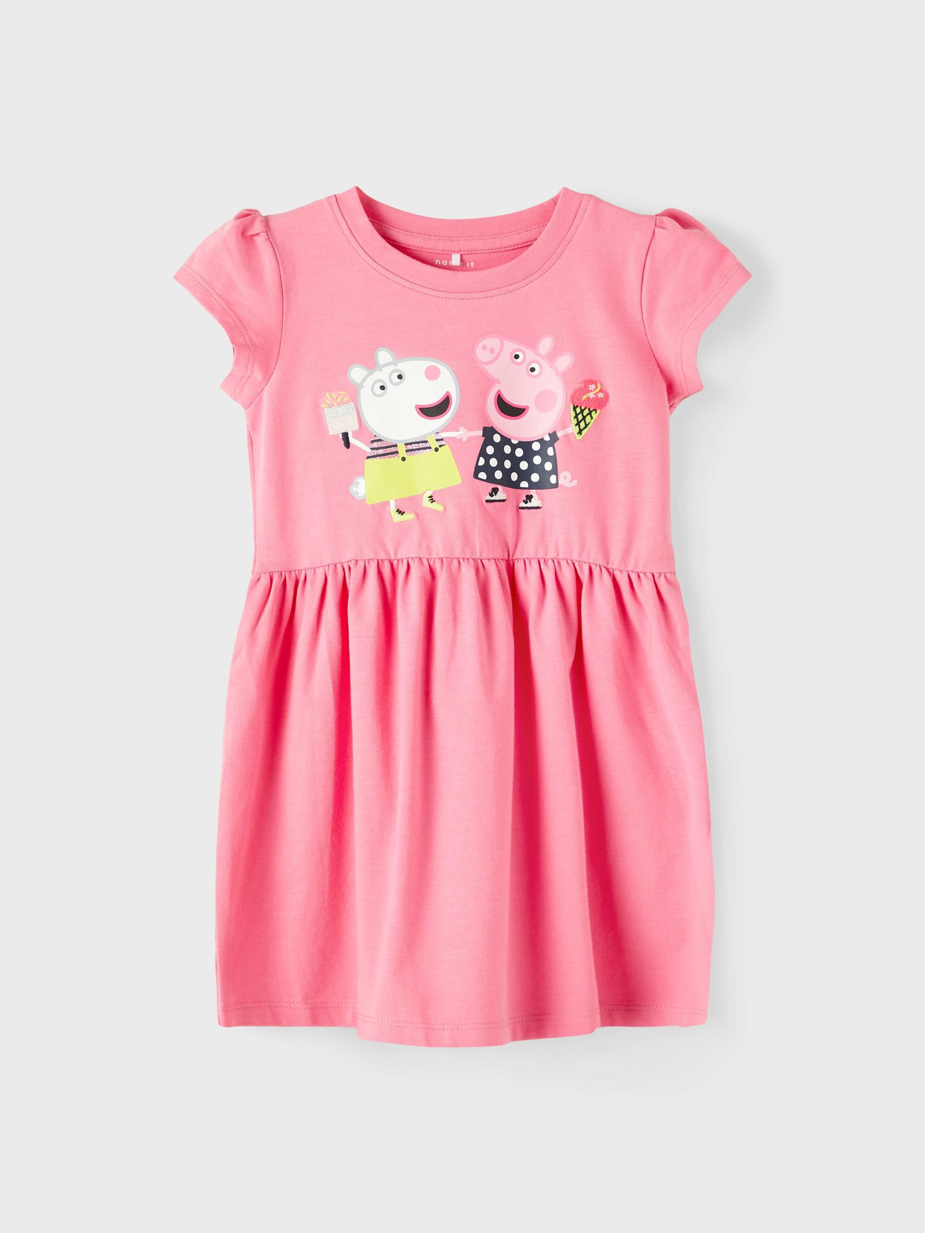 PEPPA PIG JURK MET KORTE MOUWEN Peuter Meisjes Roze NAME IT Nederland