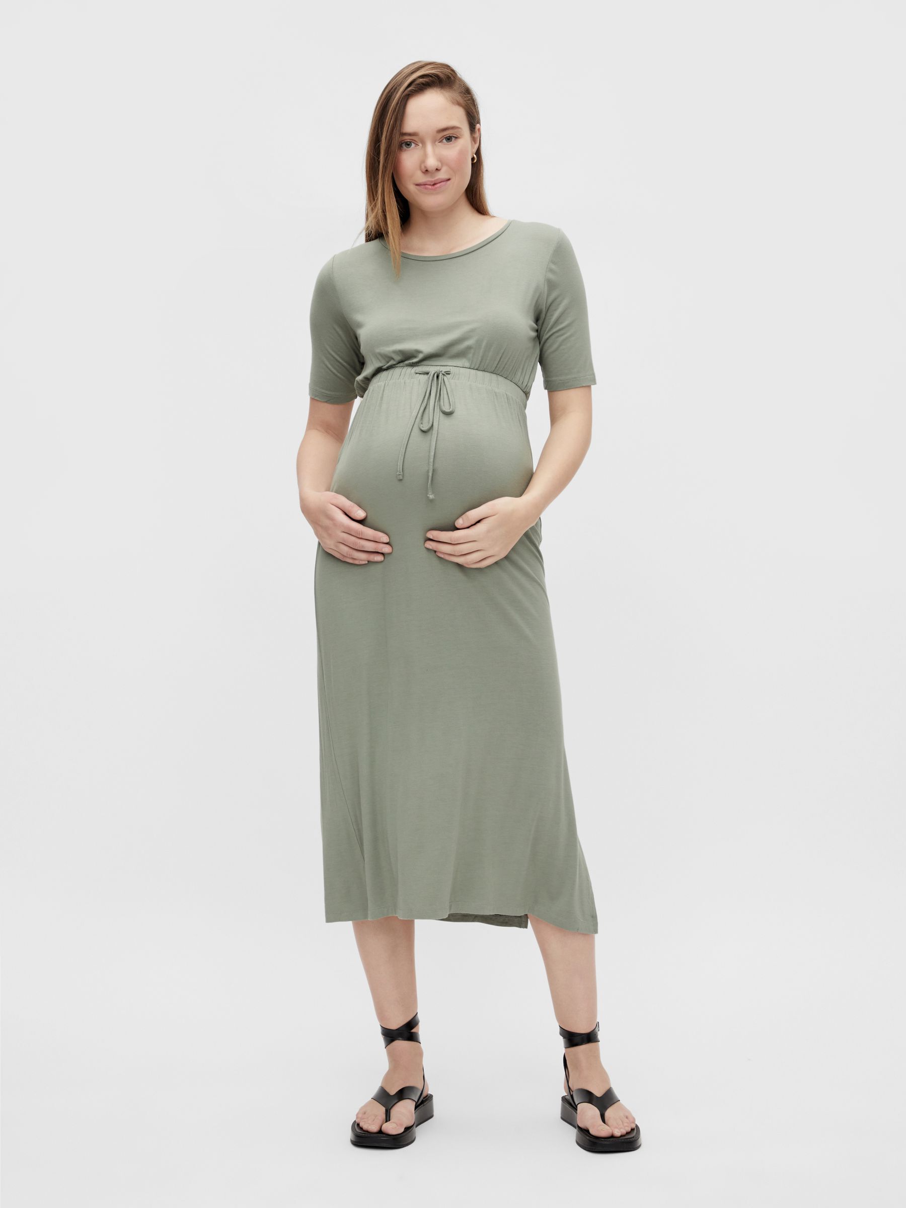 MLALISON 2/4 SLEEVED MATERNITY DRESS 
