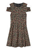 Name it DE FLORES ESCALONADO VESTIDO, Black, highres - 13179014_Black_001.jpg