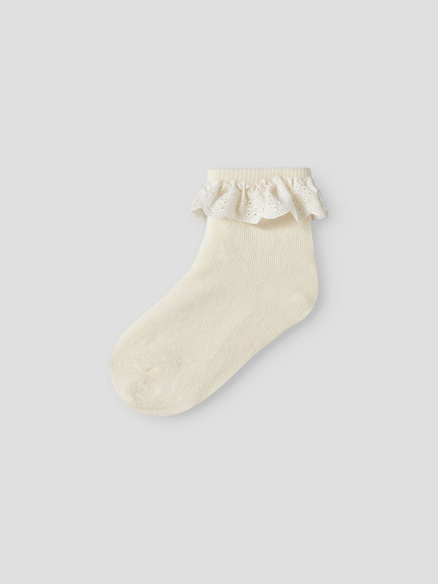 Product carousel image 2 RIB KNIT SOCKS, Turtledove