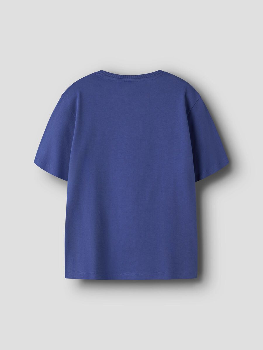Product carousel image - BIOLOGISCH KATOEN T-SHIRT, Deep Ultramarine | 2