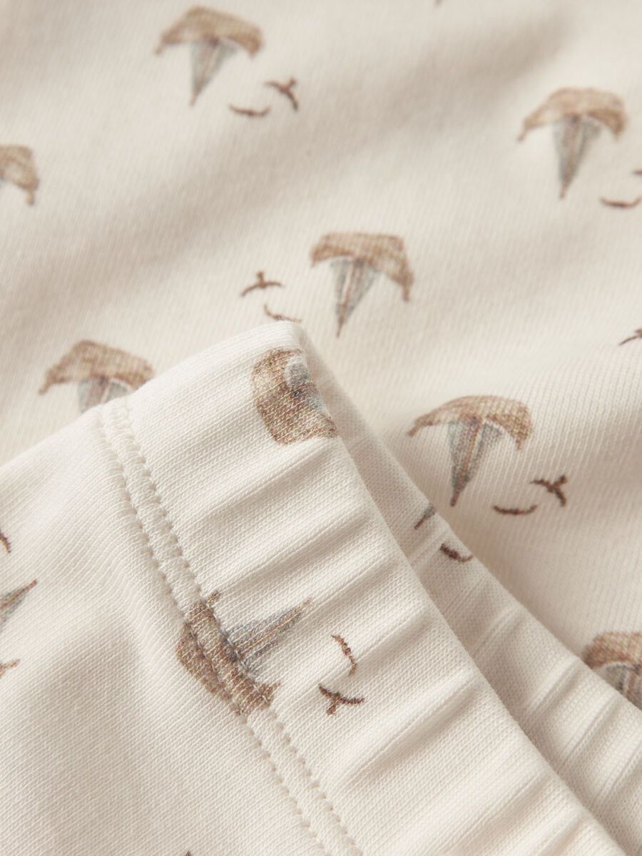 Carousel image - LOOSE FIT TROUSERS, Coconut Milk | 3