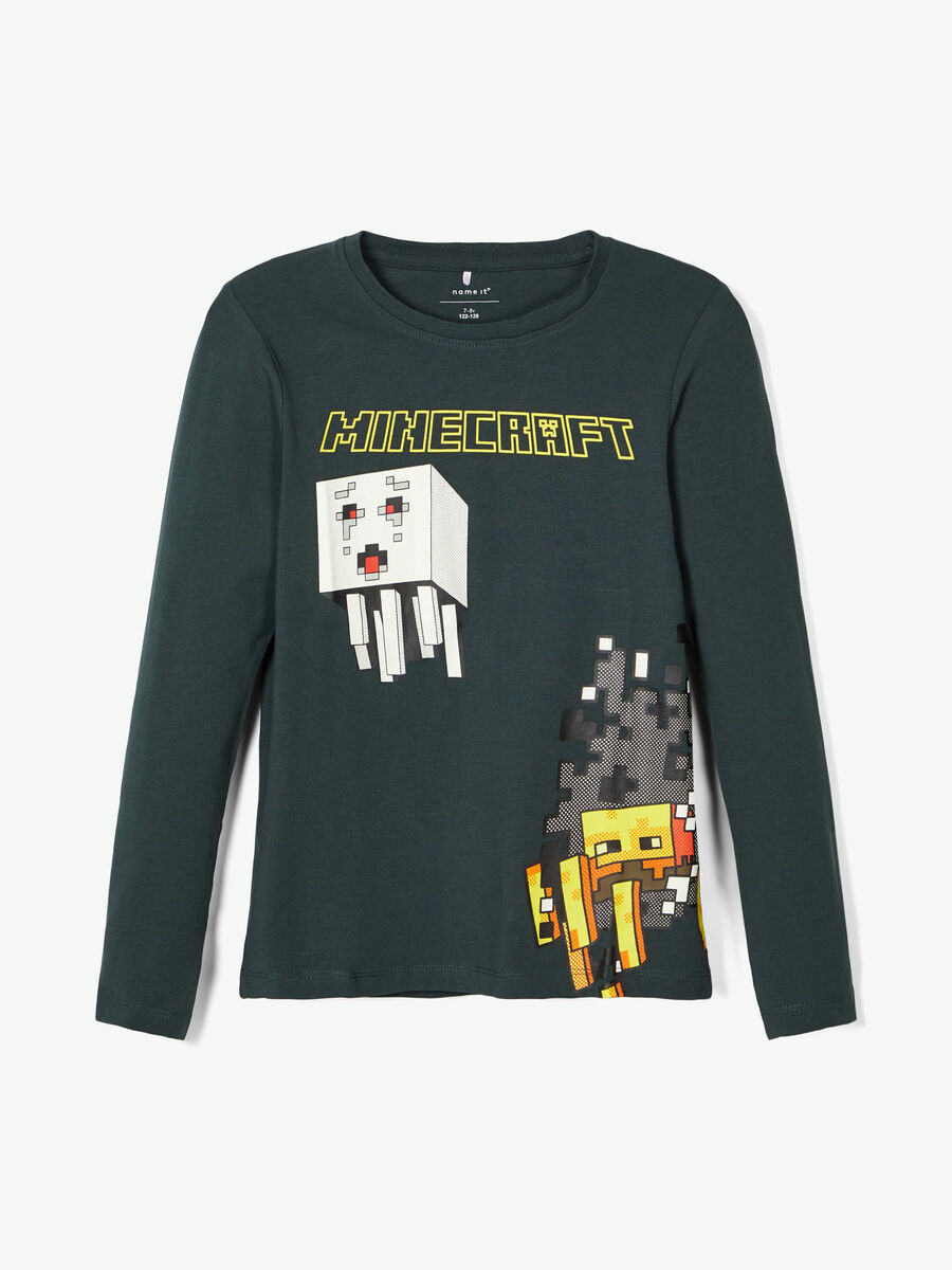 Name it IMPRIMÉ MINECRAFT T-SHIRT À MANCHES LONGUES, Green Gables, highres - 13179051_GreenGables_003.jpg