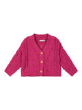 Name it SHORT CABLE KNITTED CARDIGAN, Very Berry, highres - 13180879_VeryBerry_001.jpg