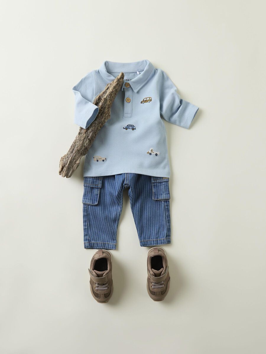 name it BIO-BAUMWOLL POLO SHIRT, Celestial Blue, highres - 13240912_CelestialBlue_008.jpg