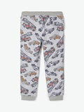 Name it CAR PRINT COTTON SWEATPANTS, Grey Melange, highres - 13184066_GreyMelange_004.jpg