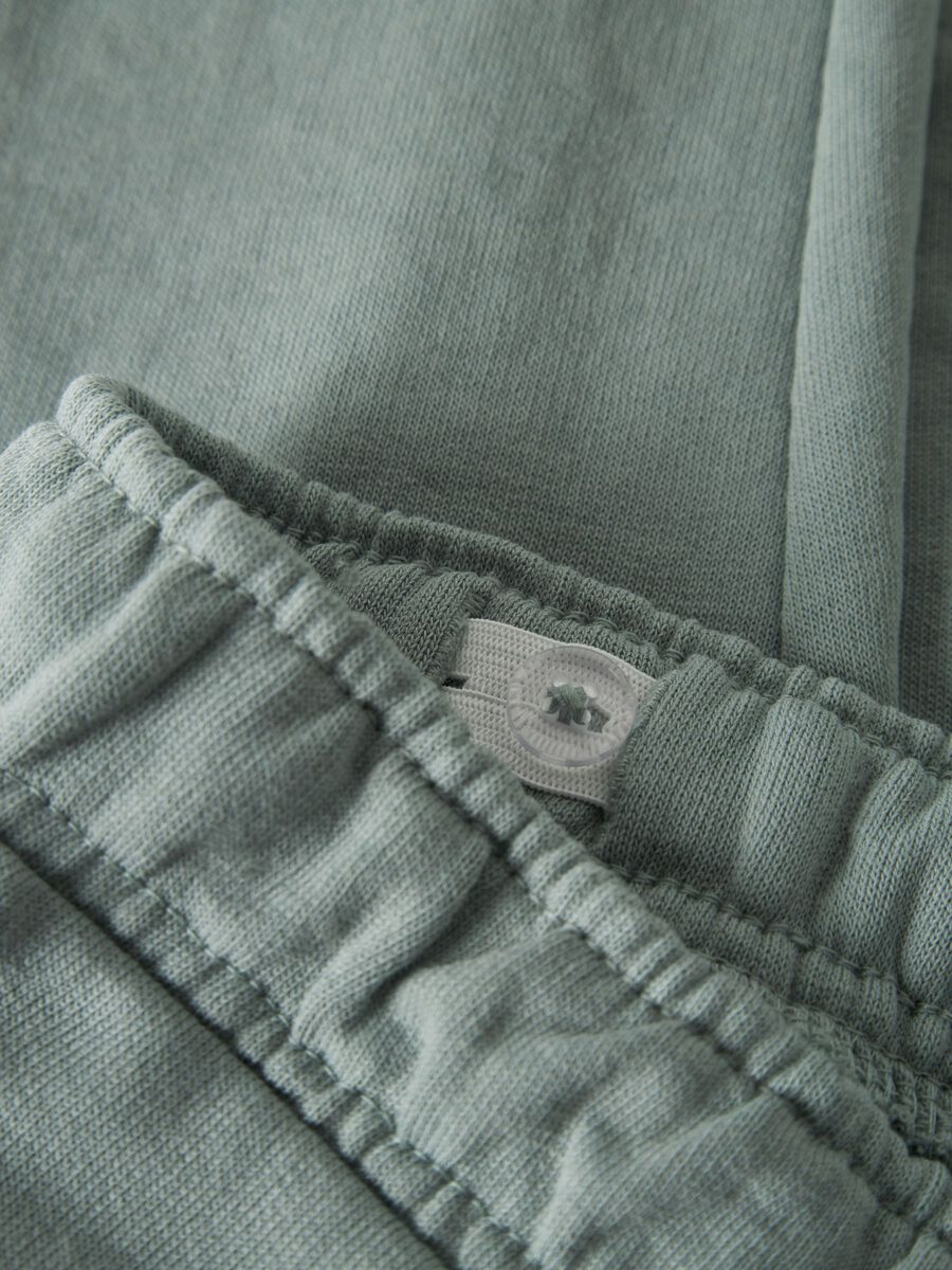 Carousel image 3 REGULAR FIT SWEAT PANTS, Green Milieu