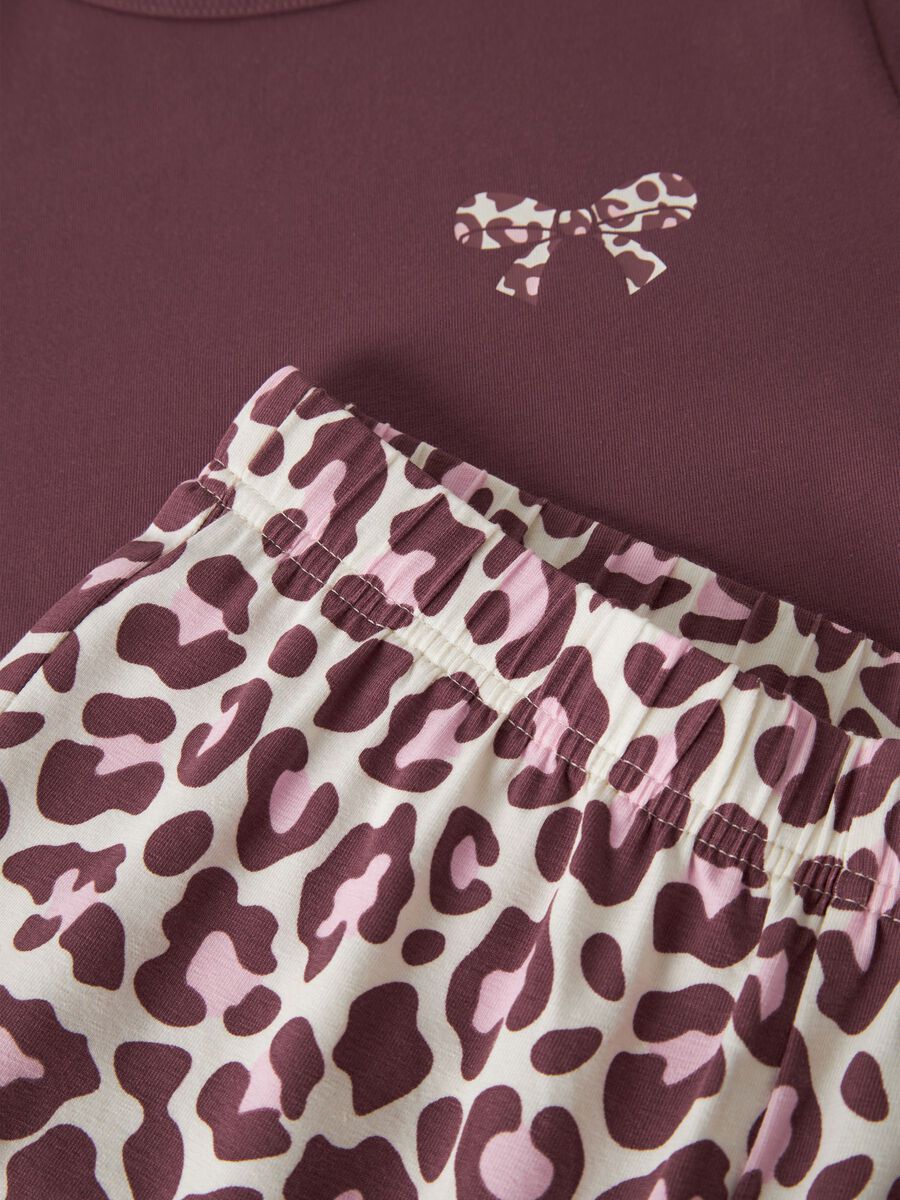 Carousel image - ORGANIC COTTON PYJAMA SET, Antique White | 3