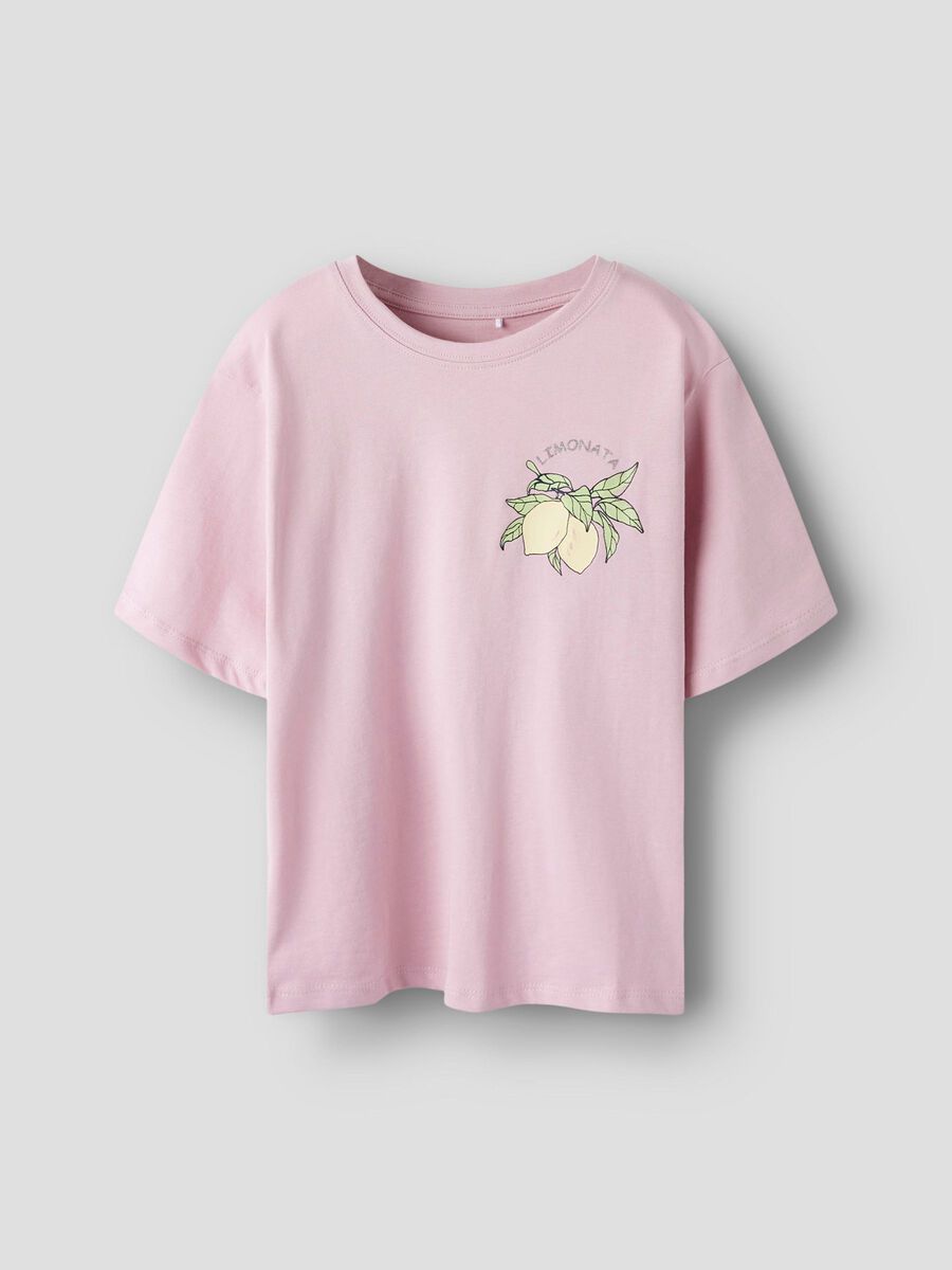 name it ORGANIC COTTON T-SHIRT, Bleached Mauve, highres - 13250782_BleachedMauve_003.jpg