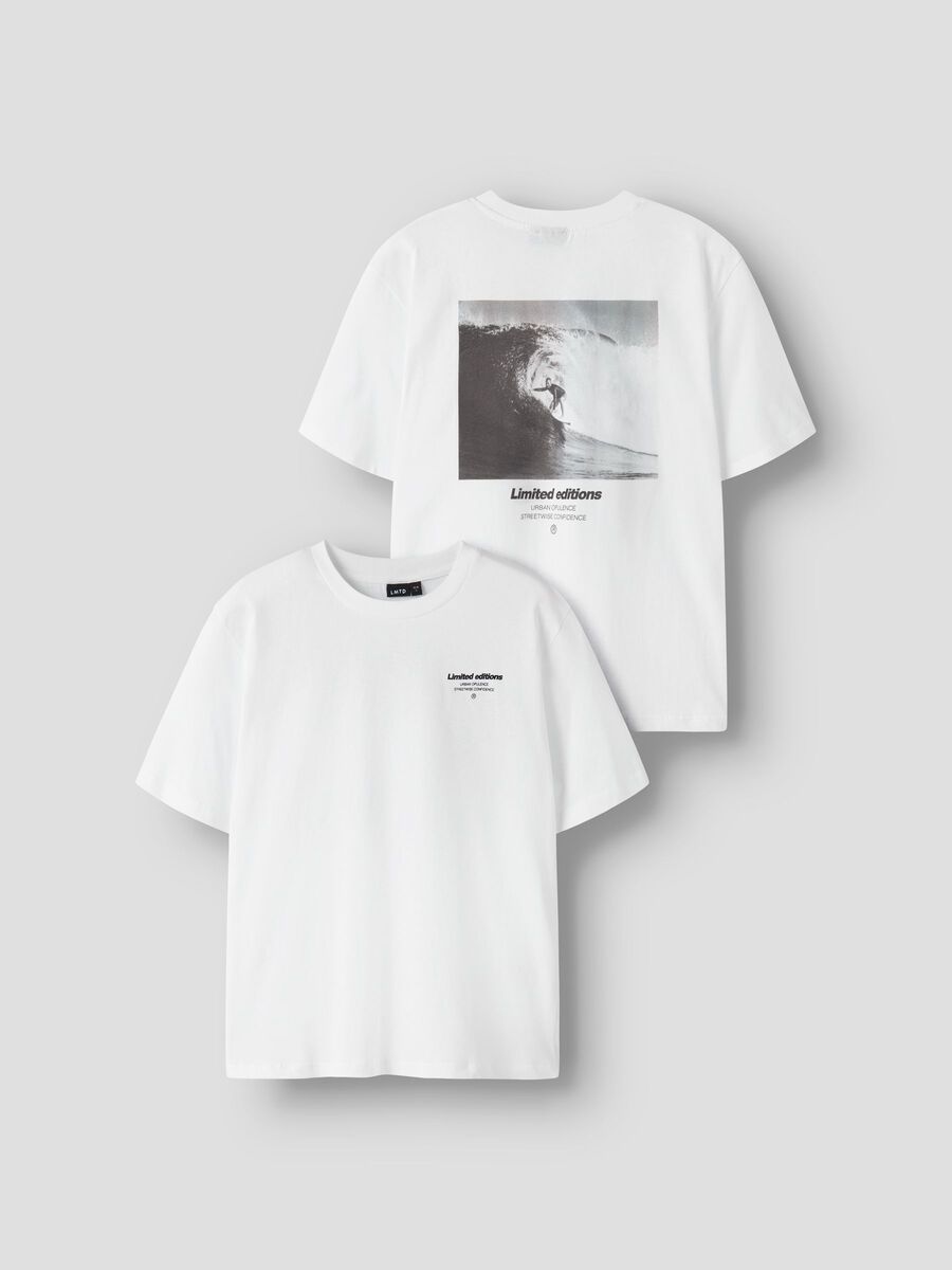 Product carousel image - LOOSE FIT T-SHIRT, Bright White | 1